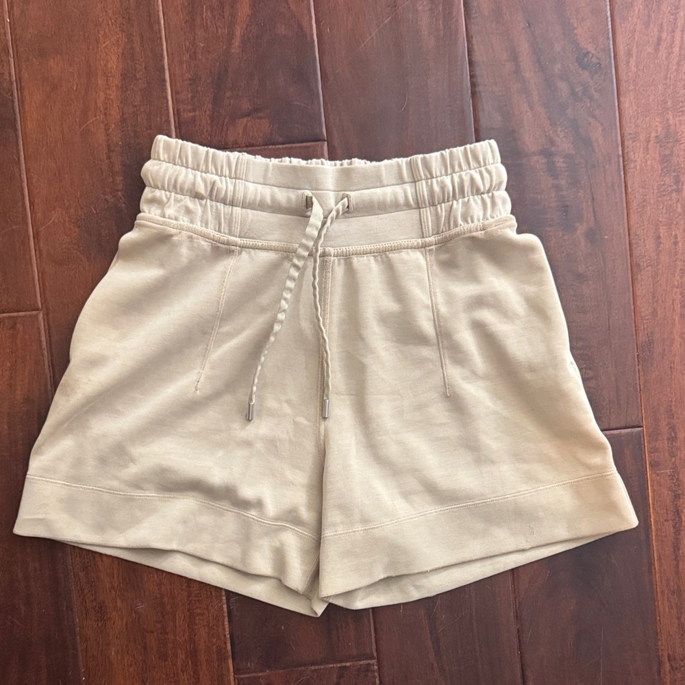 Lululemon Athletica Tan Athletic Shorts